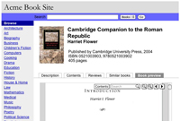 Screenshot of branding button on a book page