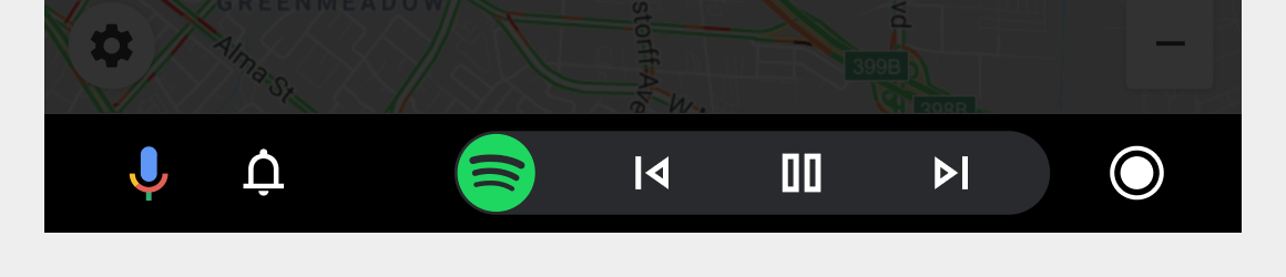 Navigation bar flipped for right-hand drive