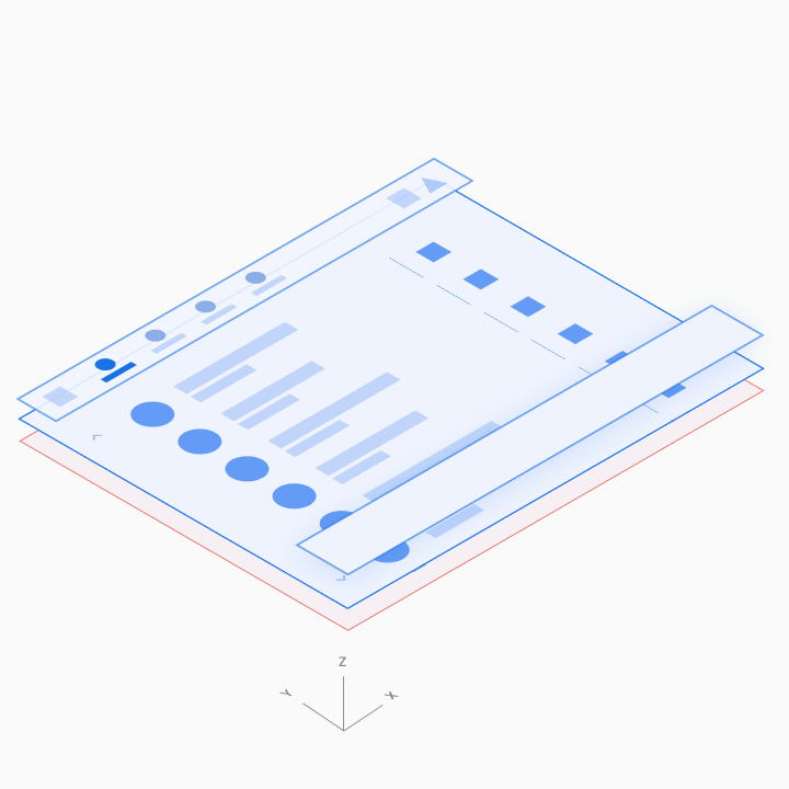 App controls spatial model