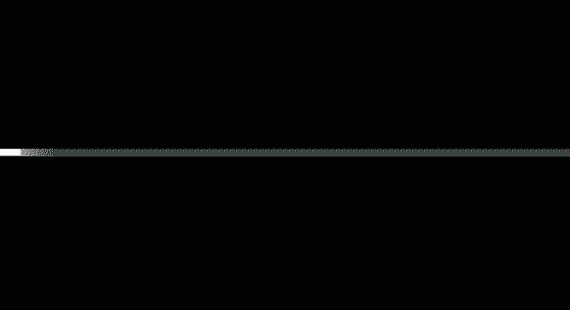 বিষয়বস্তু লোড হওয়ার সময় একটি সাদা লাইন বারবার নিষ্ক্রিয় ট্র্যাক জুড়ে অগ্রসর হয়
