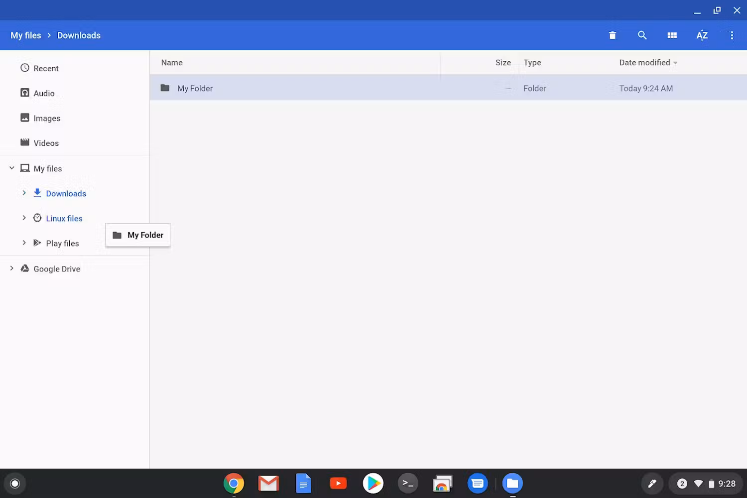 Drag and drop files or directories to 