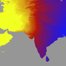 MODIS/061/MCD18A1 نمونه تصویر