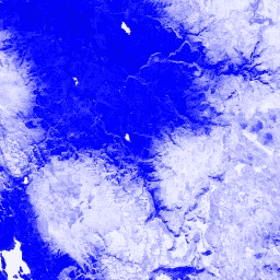 รูปภาพตัวอย่าง MODIS/MCD43A4_006_NDSI