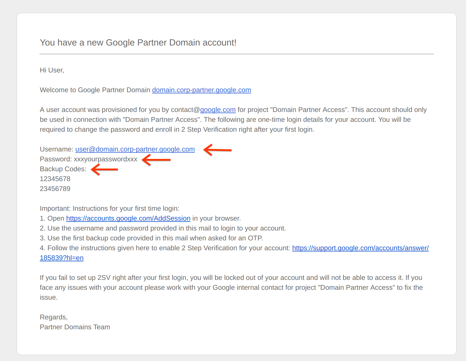 resend welcome email for gmail account