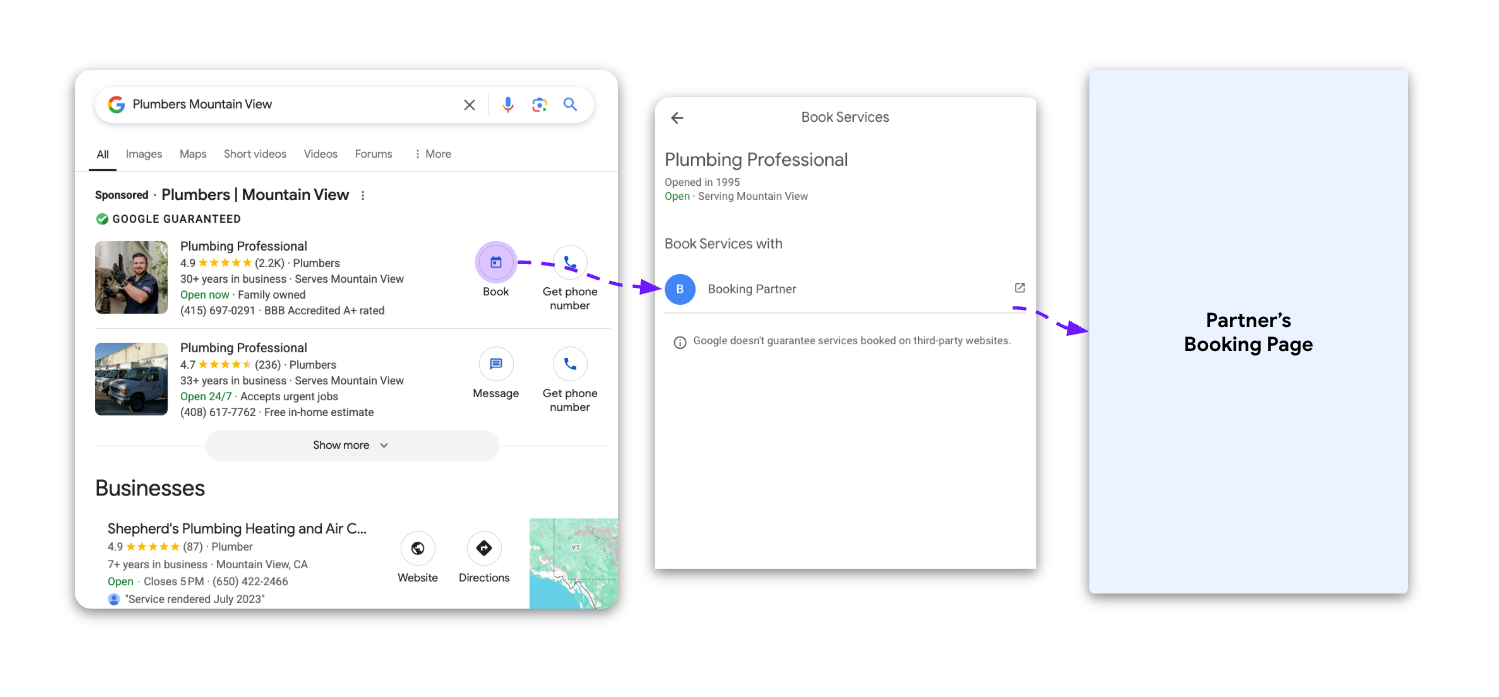 lsa-বুকিং-প্রবাহ