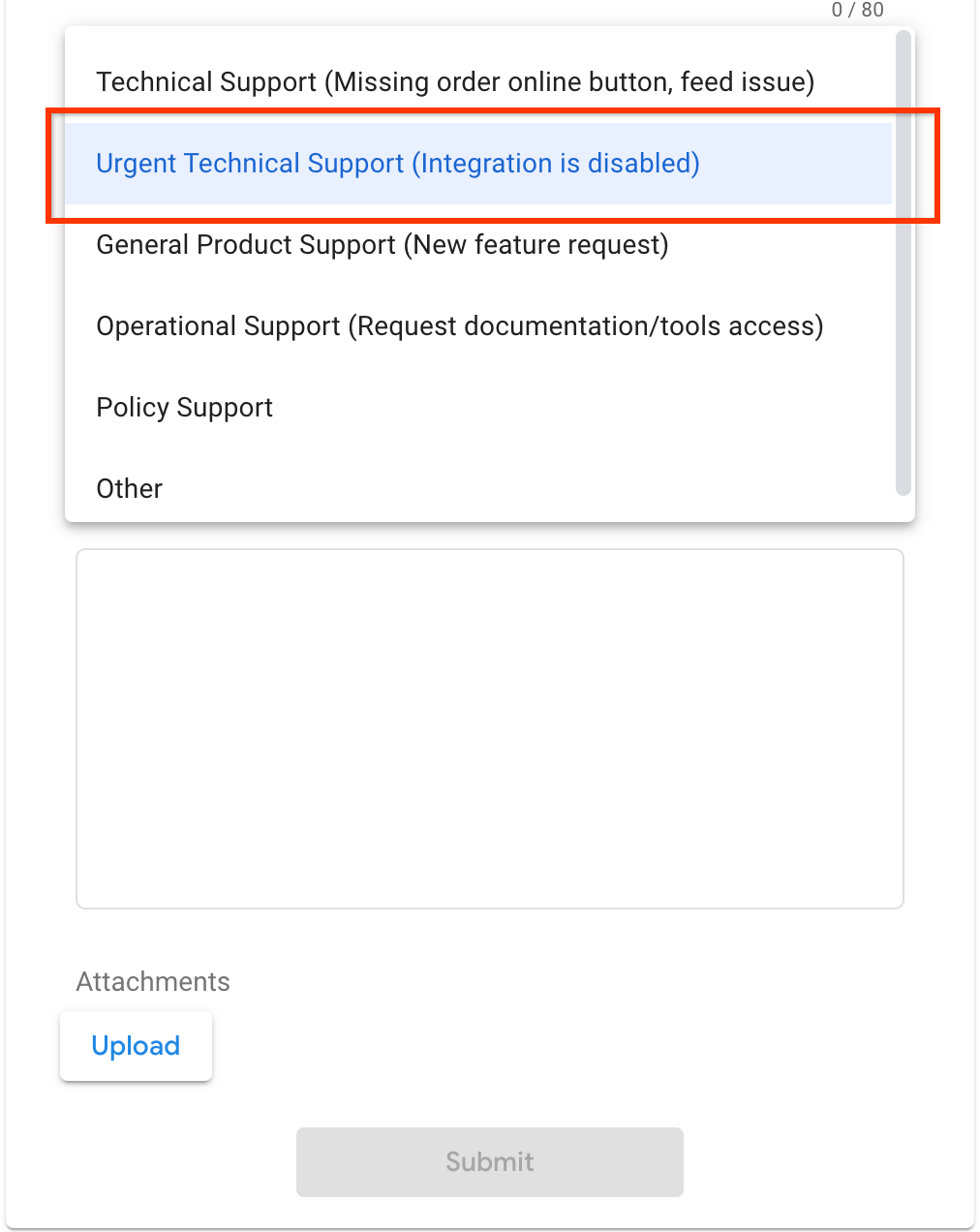 Dringender technischer Support im Partner-Portal