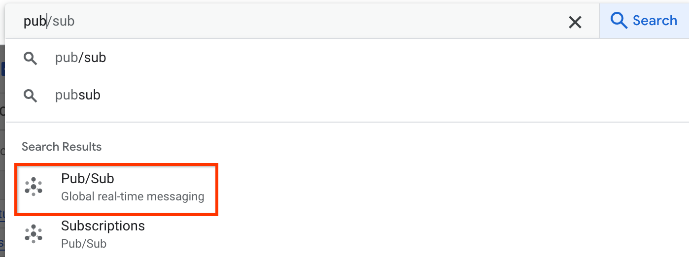 Search for
Pub/Sub