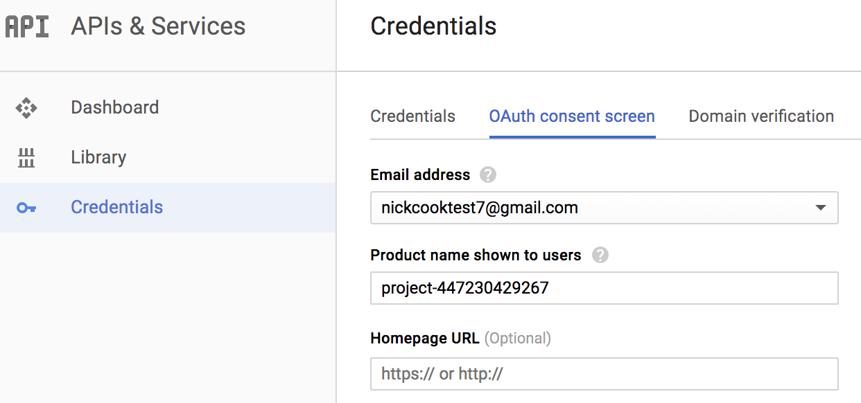 配置 OAuth 权限请求页面