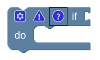 Block mit hervorgehobenem Kommentarsymbol