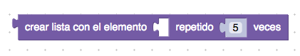 lists_repeat block in Spanish