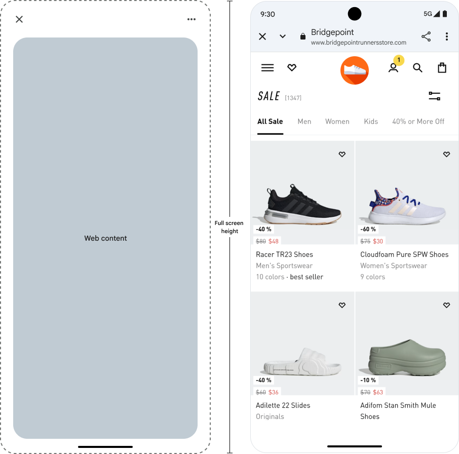网页显示在整个屏幕上
