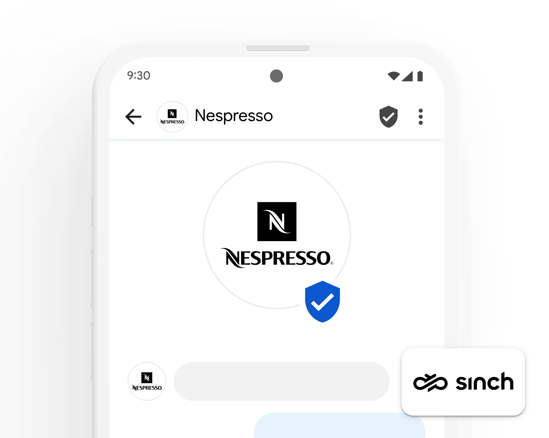 העברת הודעות ב-RCS של Nespresso