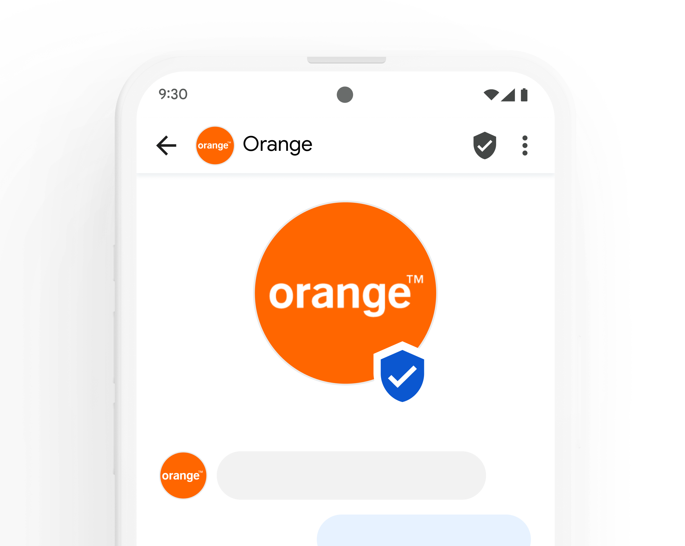 Orange RCS Messaging