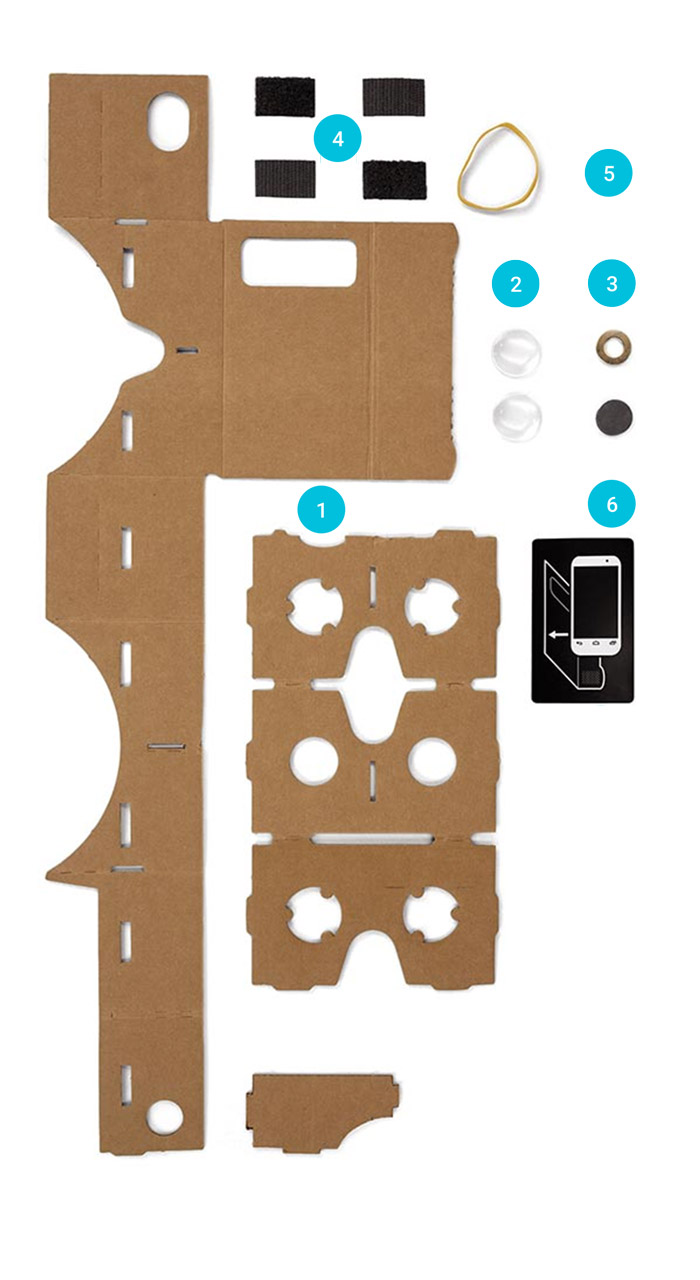 Build it Cardboard parts