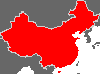 Karte der Volksrepublik China