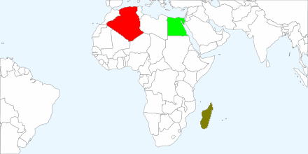 अफ़्रीका का मैप
