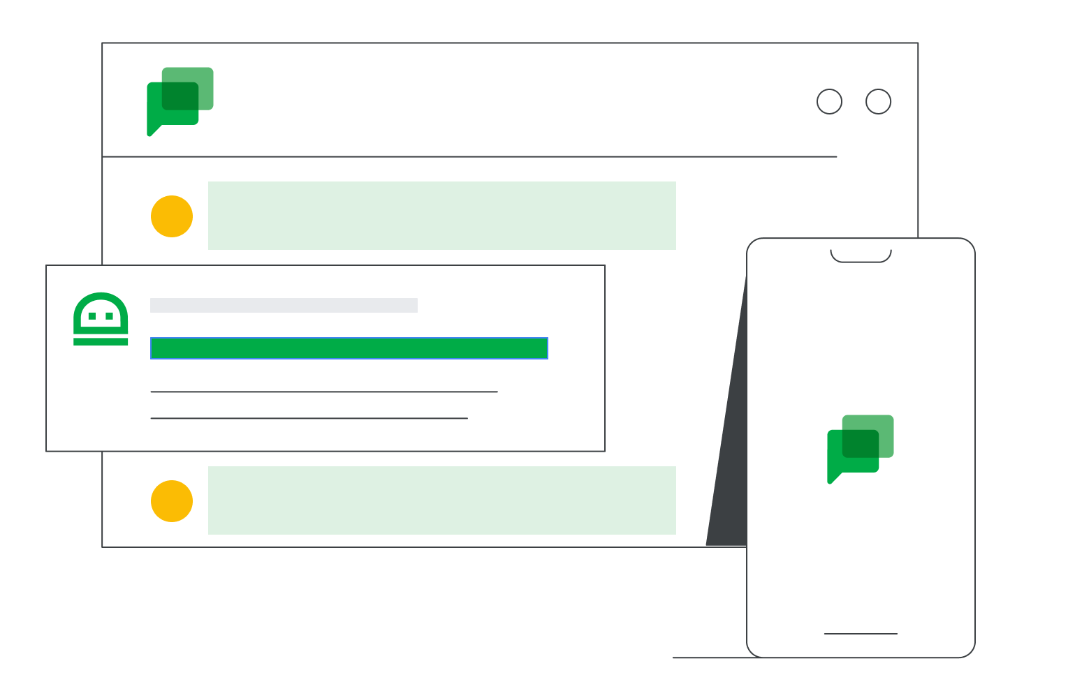 Designprinzipien für Google Chat-Apps