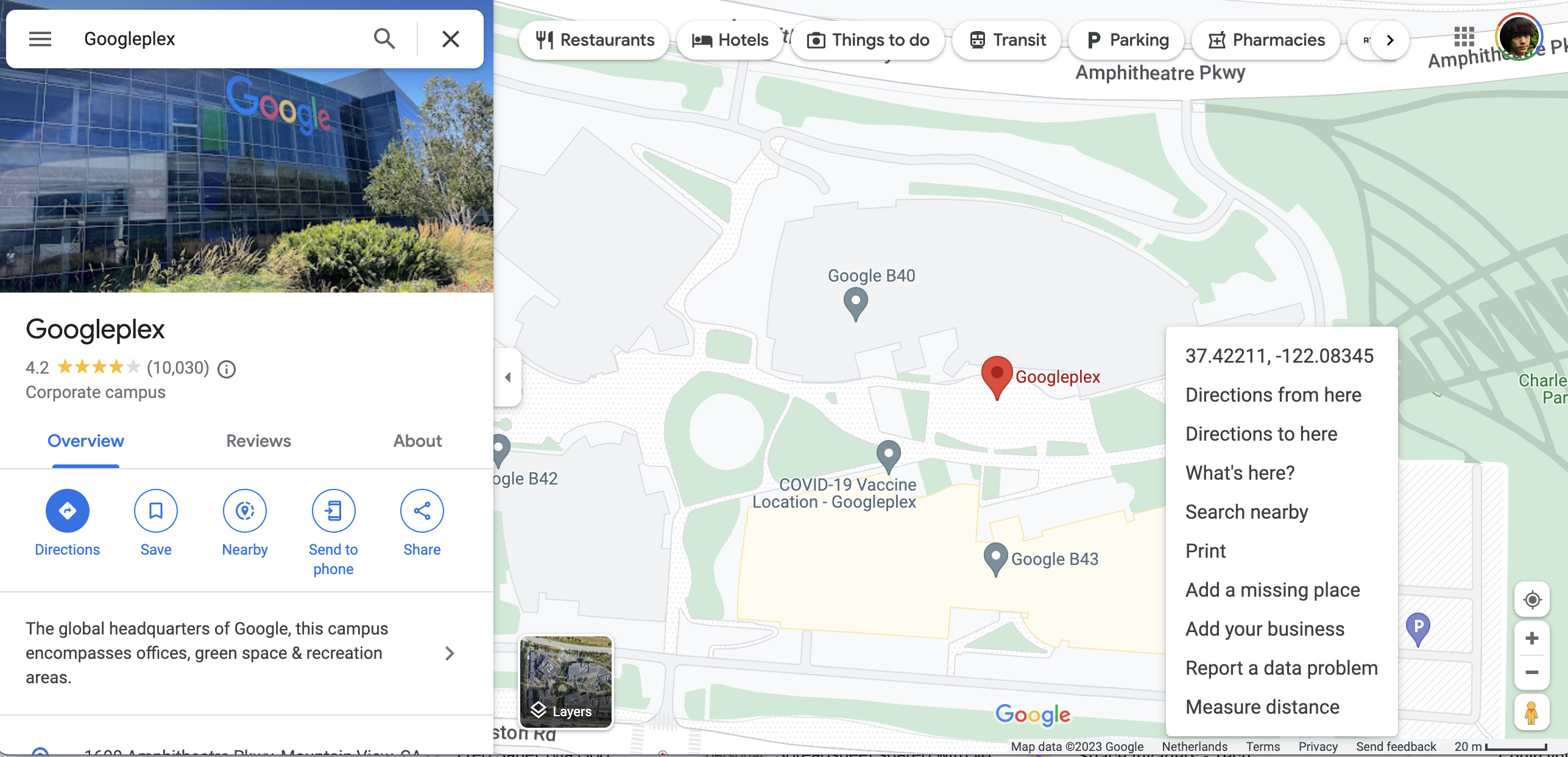 Google 地圖
