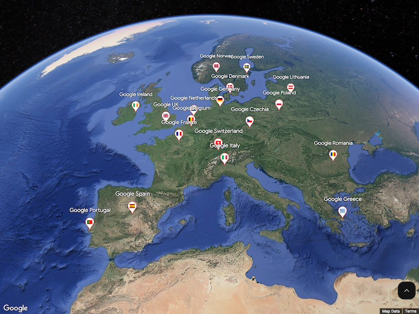 Tous les bureaux. "Image montrant tous les bureaux.