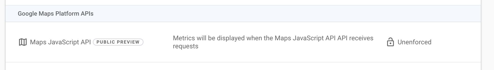 App Check ist aktiv, wird aber nicht erzwungen.