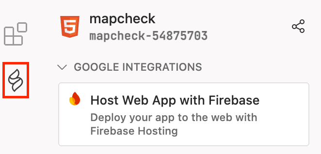 Host with Firebase option.