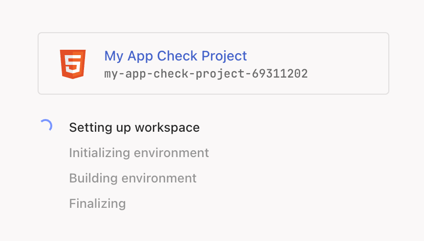 Imagen que muestra el diálogo de creación de proyectos