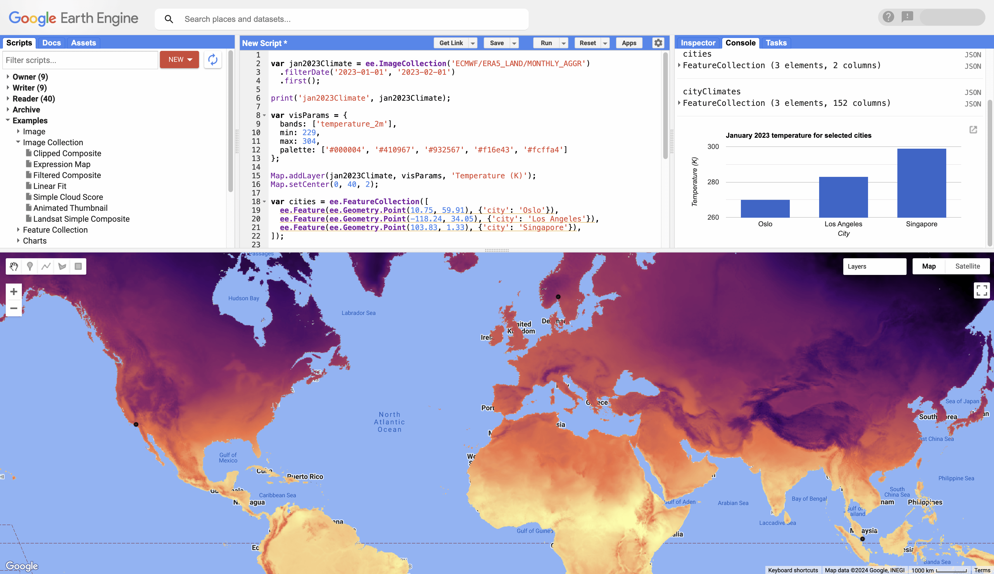 Earth Engine Code Editor