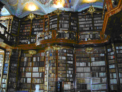 bibliothèque monastary