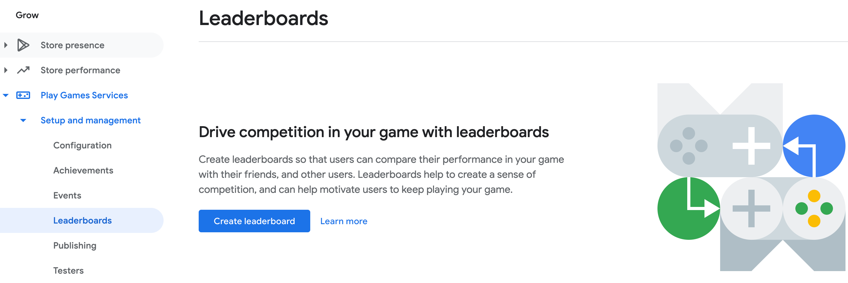 The 'Add Leaderboard' button on the main Leaderboards Panel