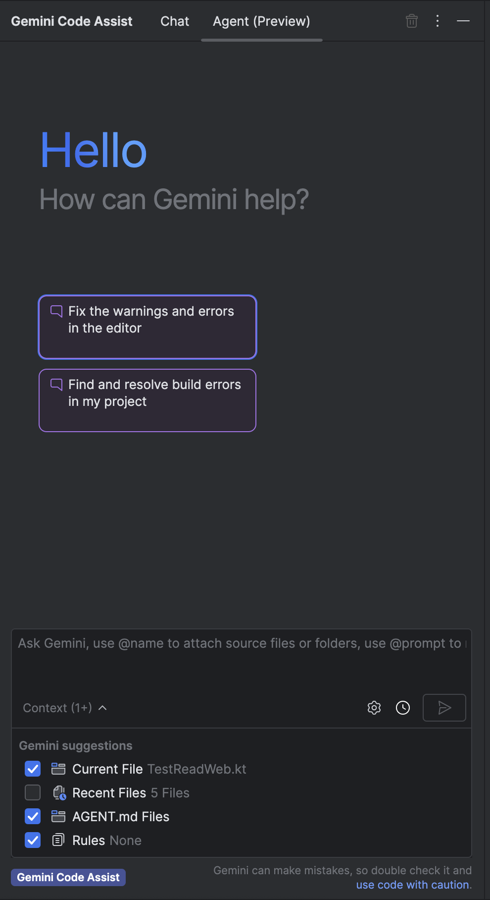 Temsilci modu bağlam çekmecesi.