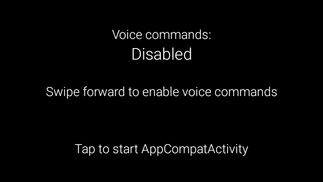 Voice Recogntion 應用程式擷取語音畫面
