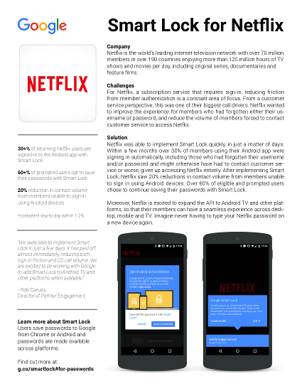 Netflix case study