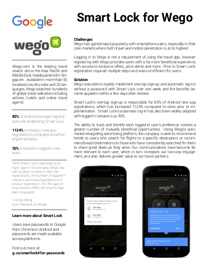 Caso de éxito de Wego