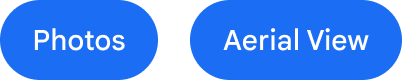 Ejemplo de un botón que se podría usar para acceder a la Vista aérea, colocado junto a un botón existente para acceder a Fotos