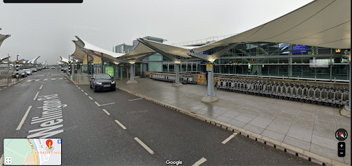 Vista de Street View de la Terminal 5