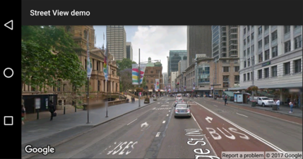 Verificar se um local é compatível com o Street View