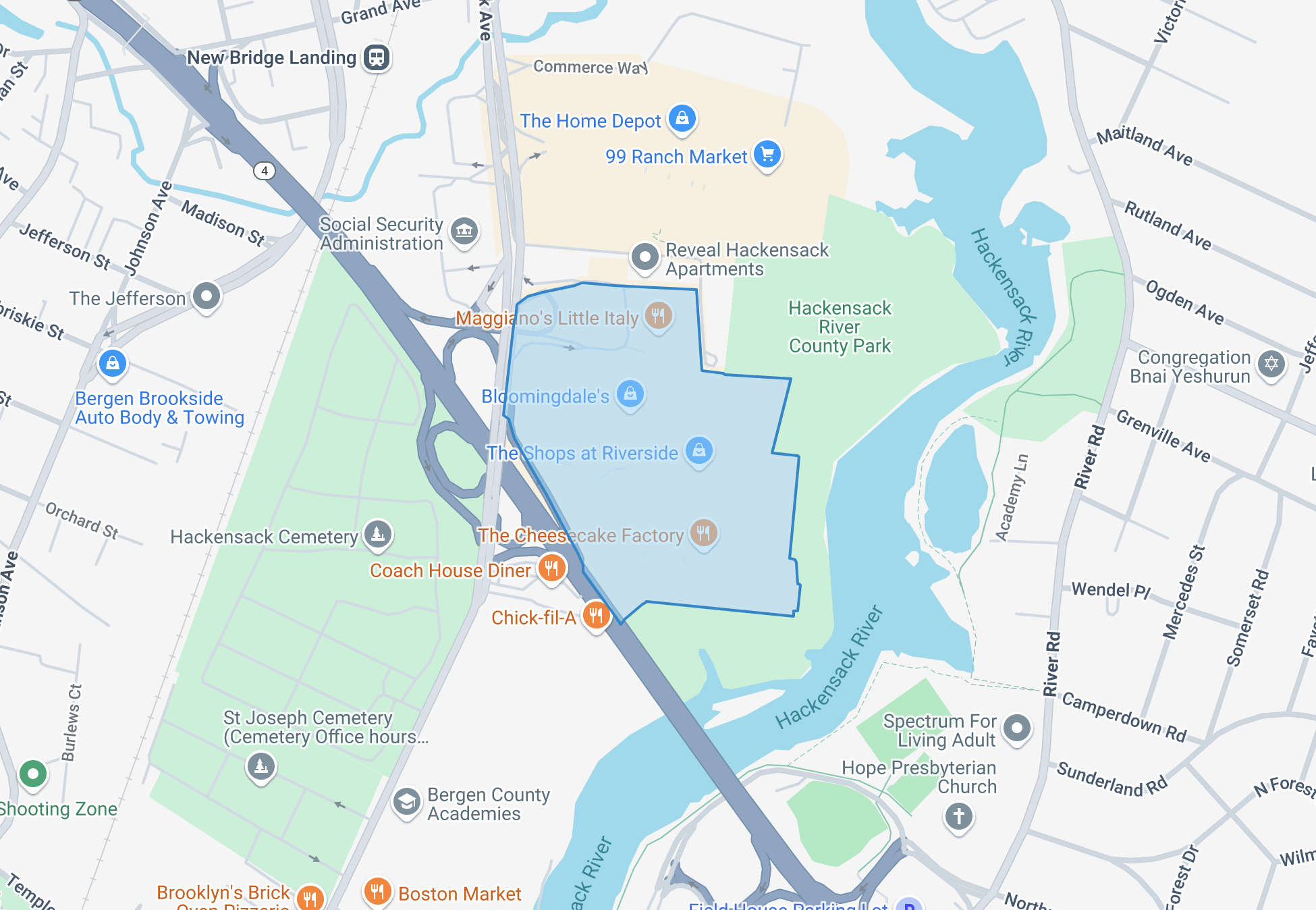 Esquema del terreno renderizado en el mapa