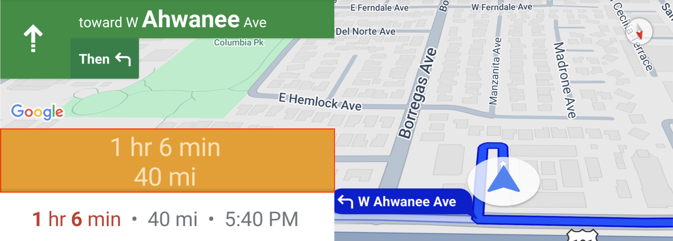 Footer custom control position for landscape orientation.