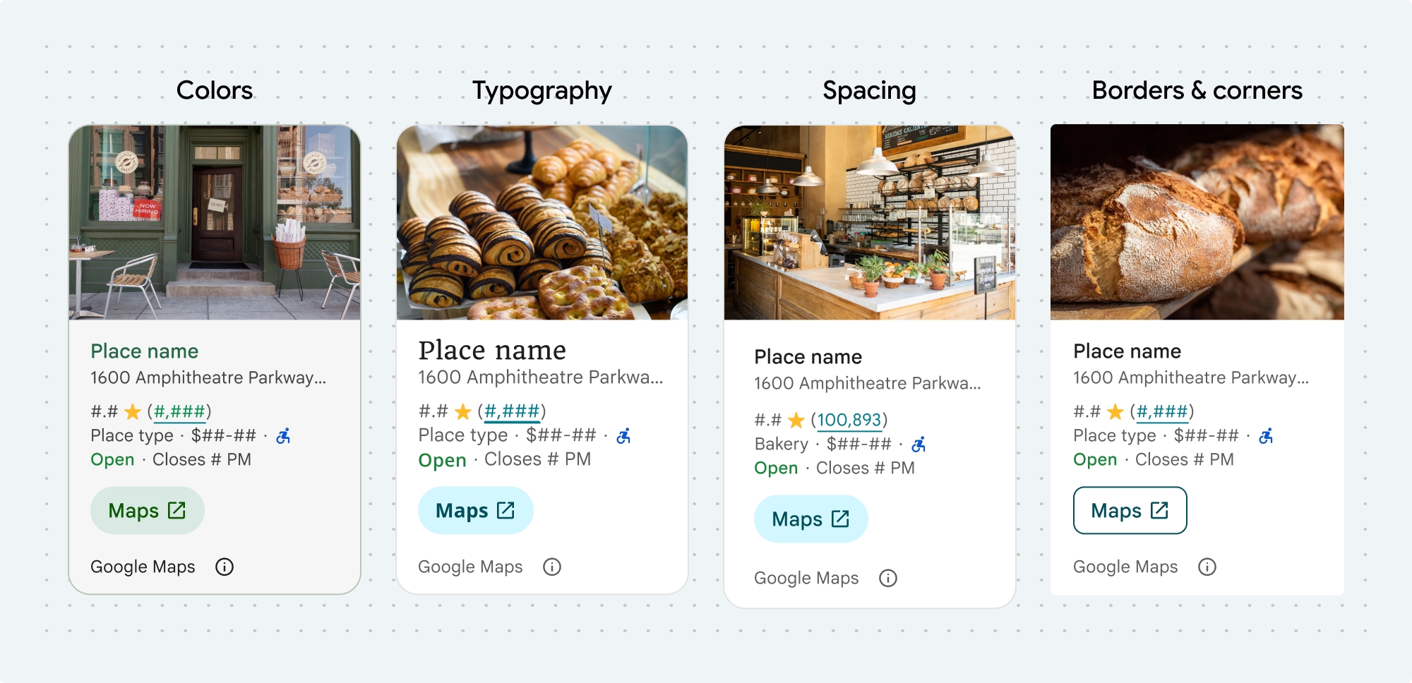 Yer ayrıntıları görsel özelleştirme