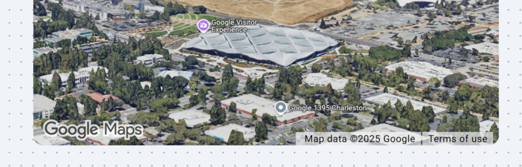 顯示 Google 地圖和 Google 資料出處資訊的圖片