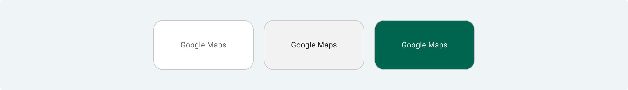 Acceptable variations of the Google Maps text attribution