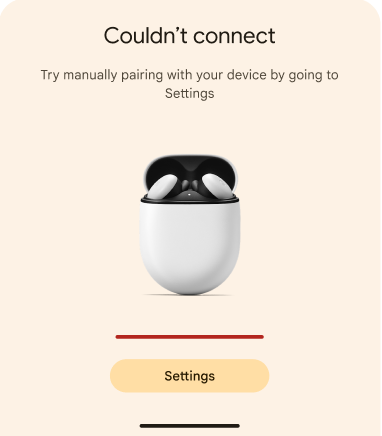 Ошибка сопряжения. Pairing Error.