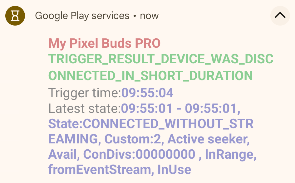 شکل 2: این پیام "بدون سوئیچ اعلان" را نشان می دهد. Figure 2: This shows the 'no switch notification' message.