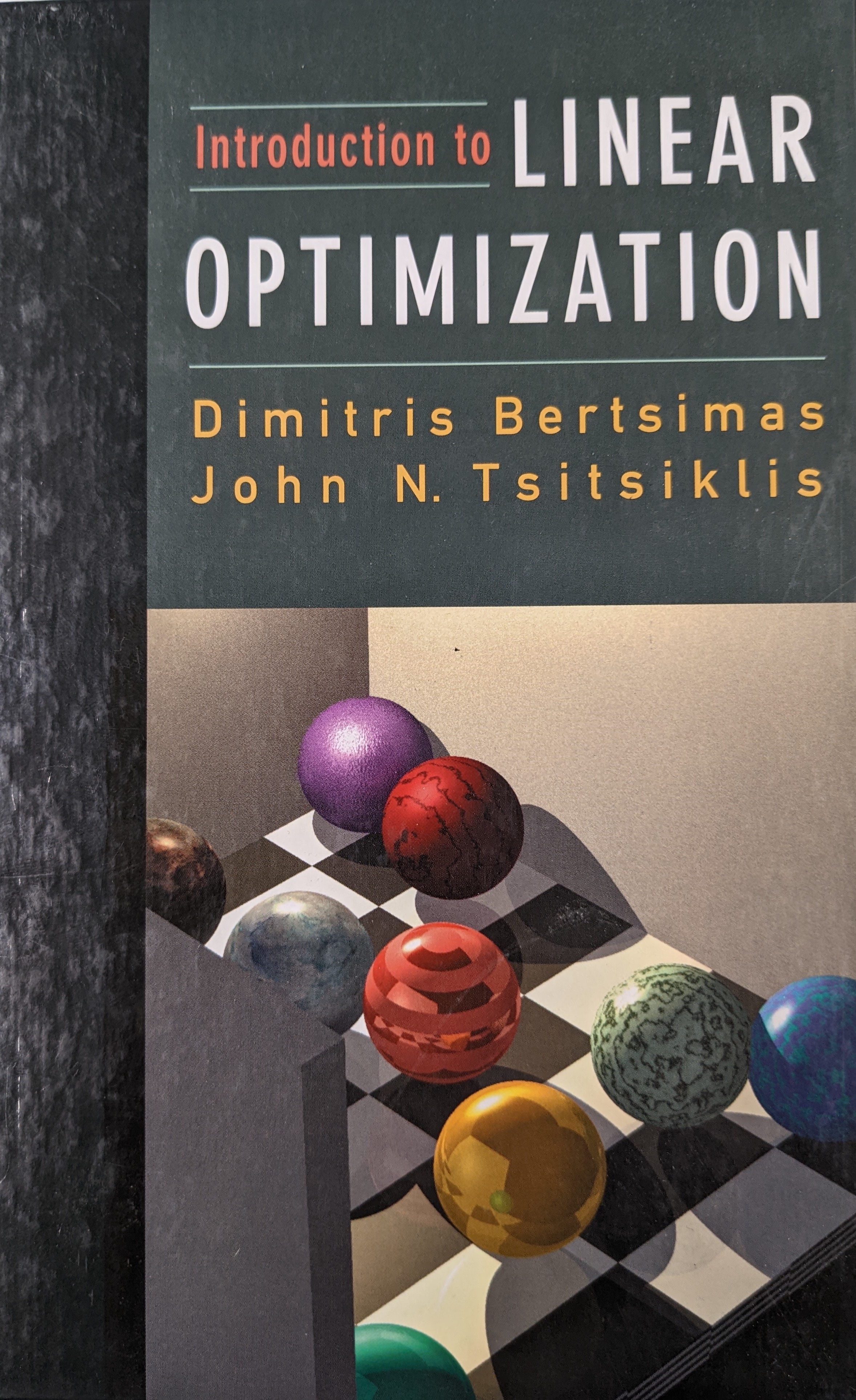 「Introduction to Linear Optimization」の表紙