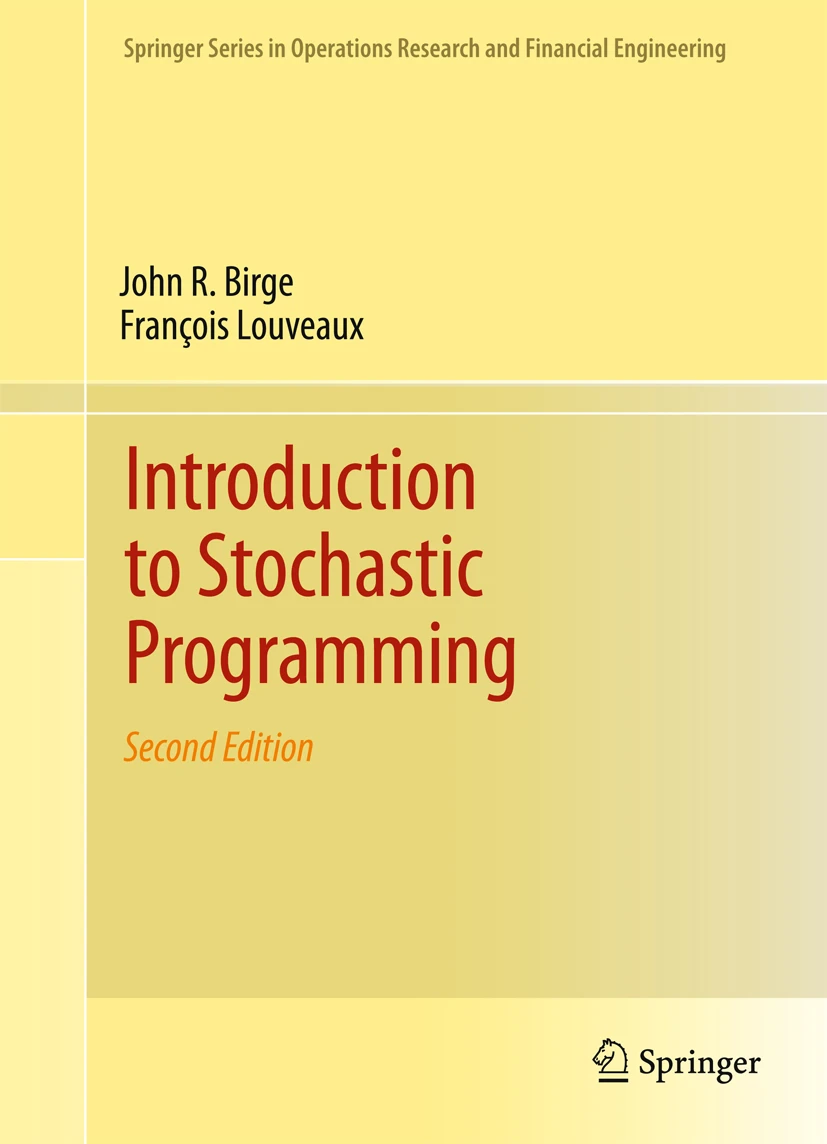 หน้าปกของการเขียนโปรแกรม Stochastic เบื้องต้น