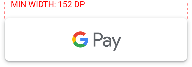 Google Pay 결제 버튼 최소 너비 이미지