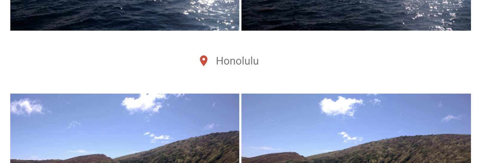 Screenshot of a location enrichment shown in Google Photos
