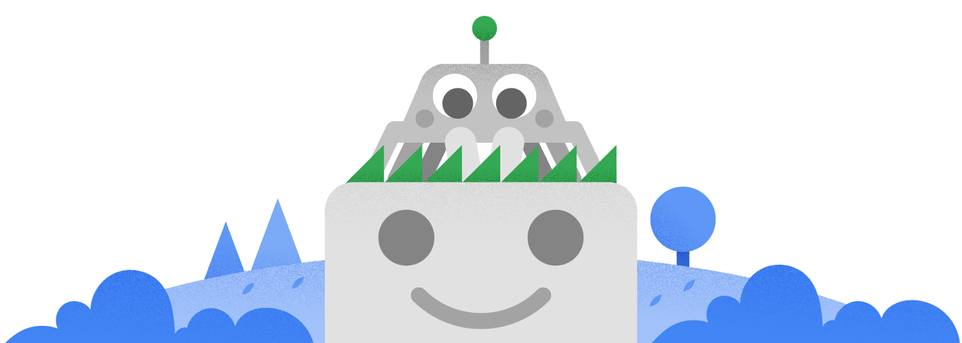 Atualização do mascote do Googlebot