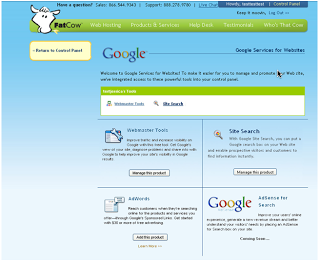 Google Services for Websites Access Provider Program website