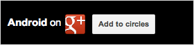 Google+ logo, dark theme